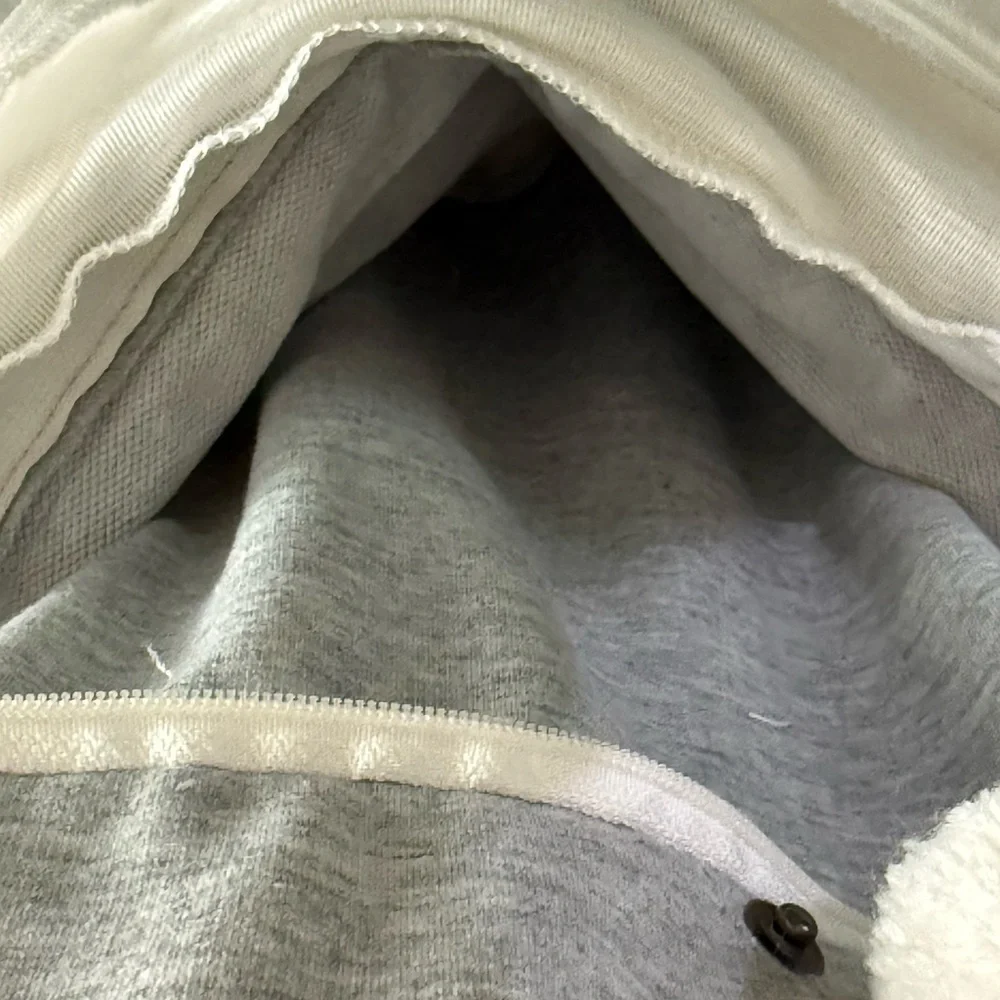 Gray Cat Hoodie for Pet Lovers